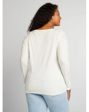 Camiseta Manga Larga Mujer | Cómoda y Suave para Pieles Sensibles