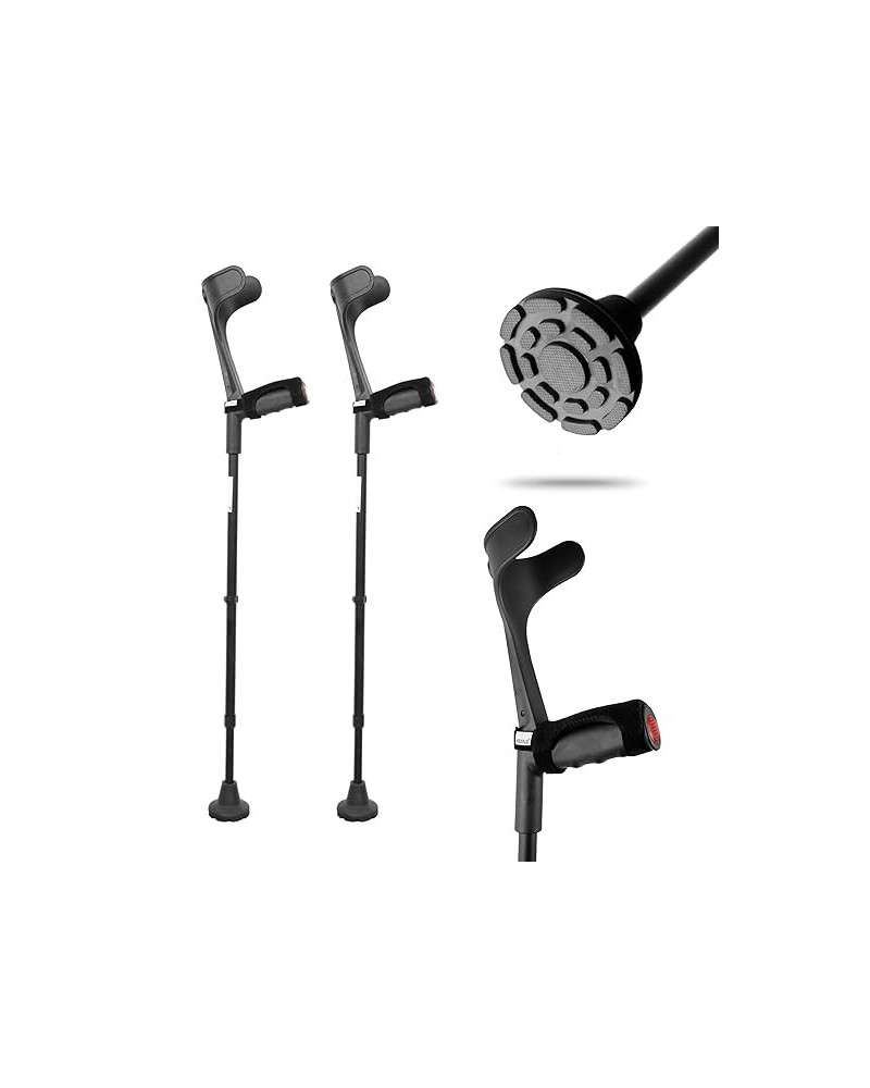 Muletas Adaptadas - Cómodas, Seguras y Ergonómicas