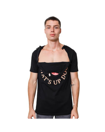 Camiseta adaptada hombre con cremalleras laterales | Lumina